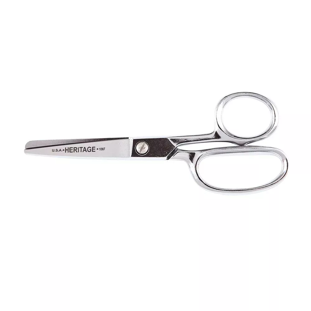 Heritage Cutlery 106FK Straight Trimmer / Fully Rounded, Knife Edge, 6"