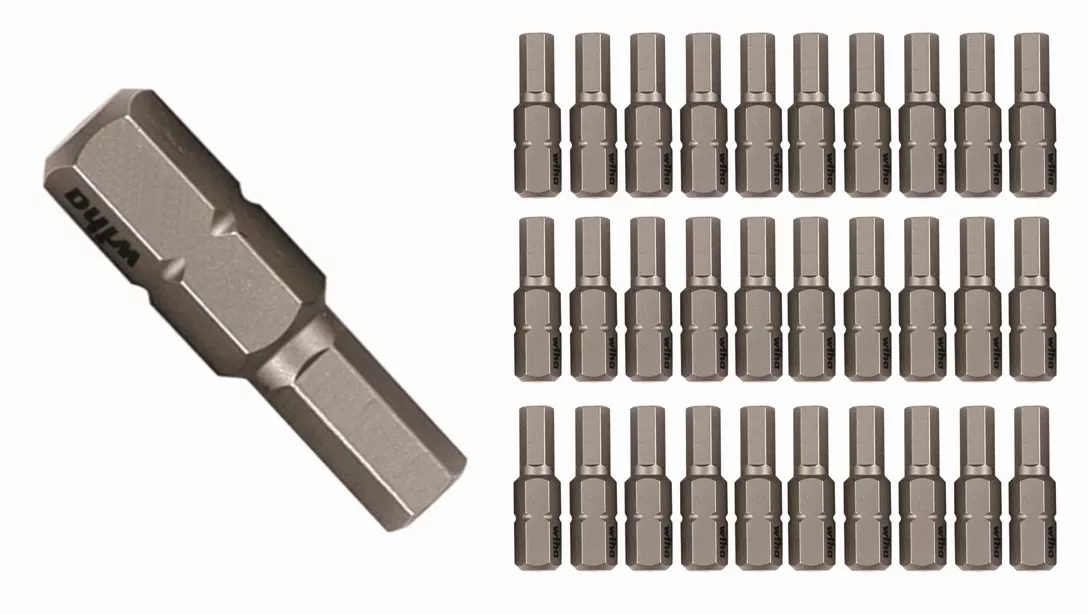 Hex Contractor Insert Bit 5/32" 30PC