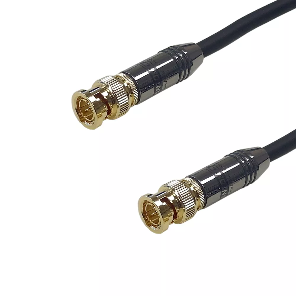 Hi-Flex Double Shielded RG59 Composite BNC Cable Male to Maleft4 - 6 ft