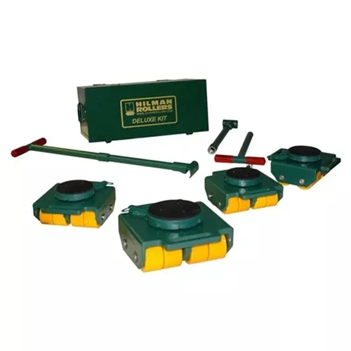Hilman Rollers 24 Ton Bull Dolly Kit Swivel Pad Diamond Nylon KBSD-24N