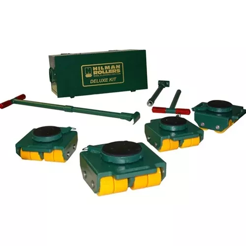 Hilman Rollers 24 Ton Bull Dolly Kit Swivel Pad Steel KBSP-24S