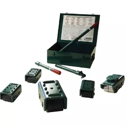 Hilman Rollers 4 Ton Bull Dolly Kit Swivel Pad Polyurethane KBSP-4P