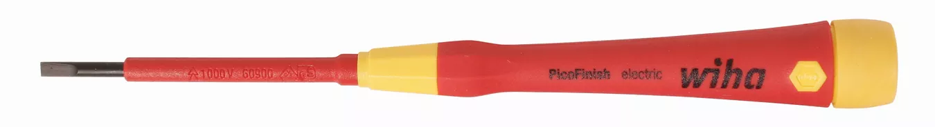 Insulated PicoFinish Slotted 1.5mm x 40mm Blade Length