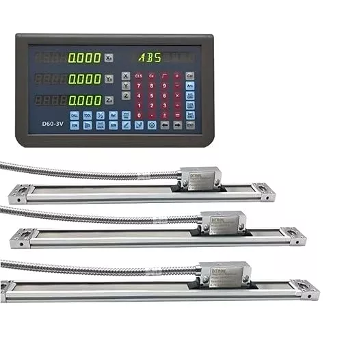 IP67 Magnetic Scale 10" 18" 20" 3 Axis Control Display LED for Milling Machine