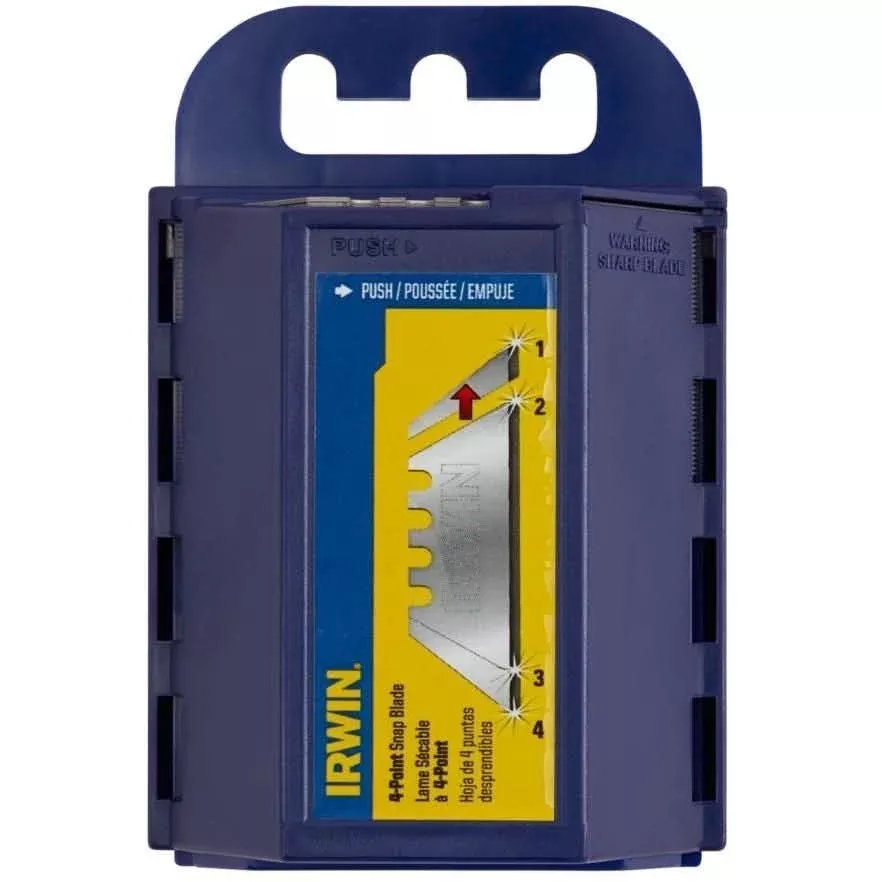 Irwin 1764985 4-Point Snap Blades 50 Pack