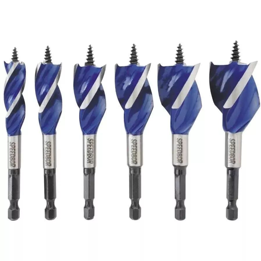 Irwin 1877239 Speedbor MAX Speed Bit 6 Piece Set