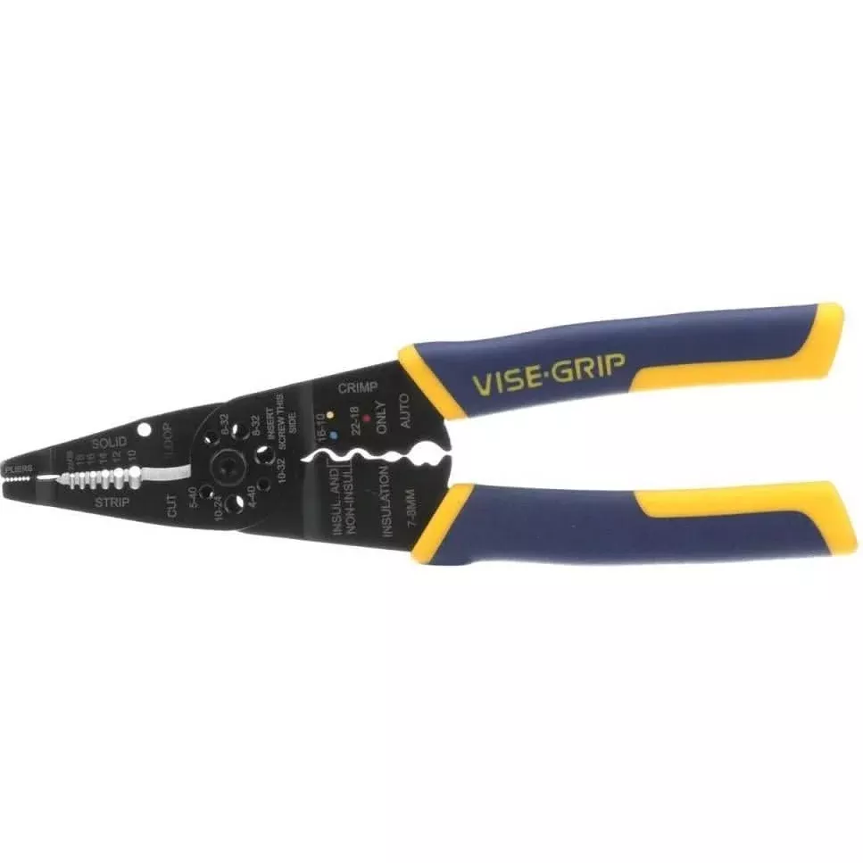 Irwin 2078309 VISE-GRIP CM8 Multi-Tool Wire Stripper/Crimper/Cutter