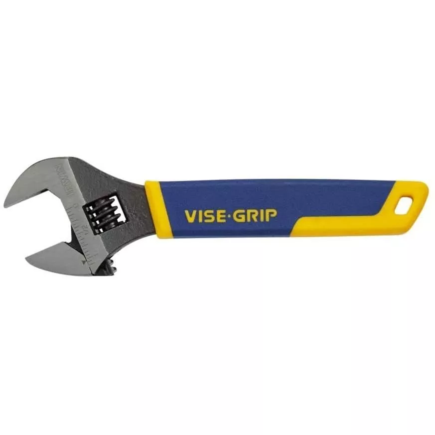 Irwin 2078608 VISE-GRIP AW8 Adjustable Wrench ProTouch Grip 8-in.