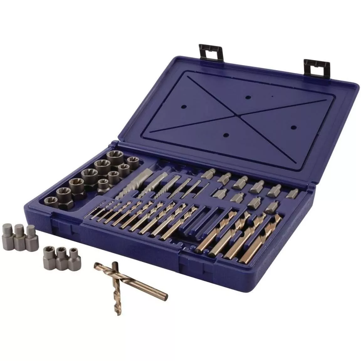 Irwin 3101010 HANSON Master Extraction Set 48 Piece Set