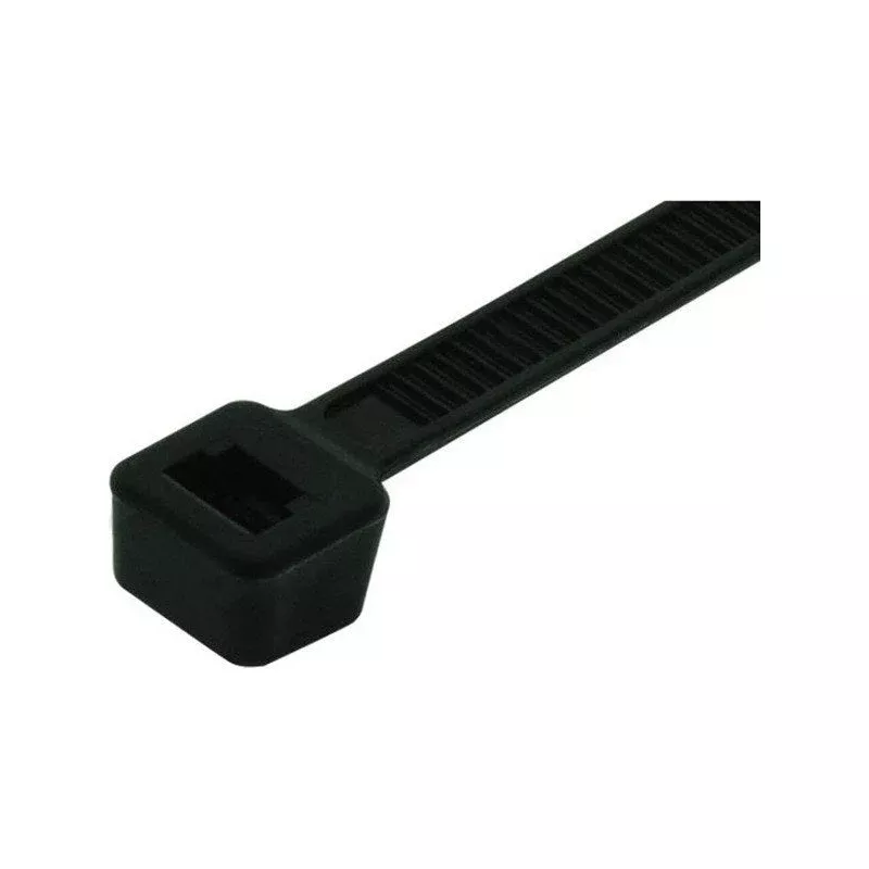 Jaylec Cable Tie 380mm X 4.8mm Black Nylon [ref Narva 56408] Pack 100 CT4006
