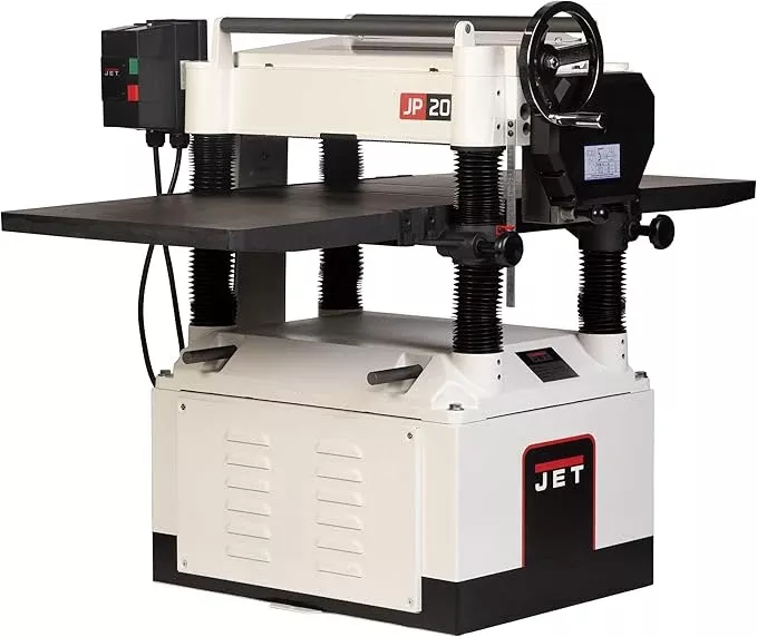 JET Black 20-Inch Planer, Helical Cutterhead, 5 HP, 230V 1Ph (Model JWP-208HH-BLK)