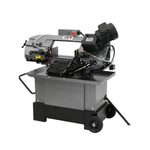 Jet HVBS-710G 7'' x 10-1/2" Horizontal/Vertical Mitering Geared Head Bandsaw 413452