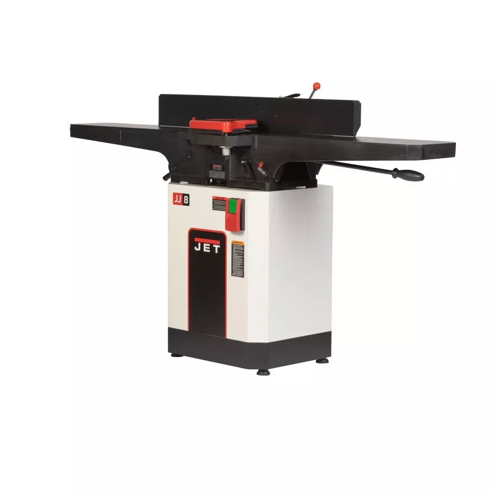 JET JT1-1373 Black 8 Inch Helical Head Jointer 2HP, 1PH, 230V