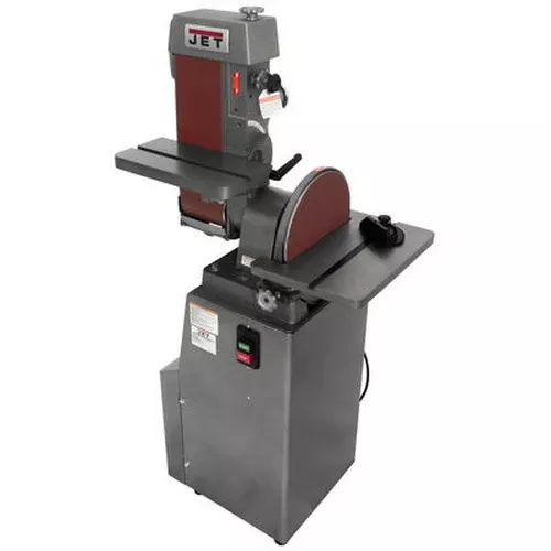 Jet Metalworking J4200-A Industrial Combination Belt and Disc Finishing Machine 414551