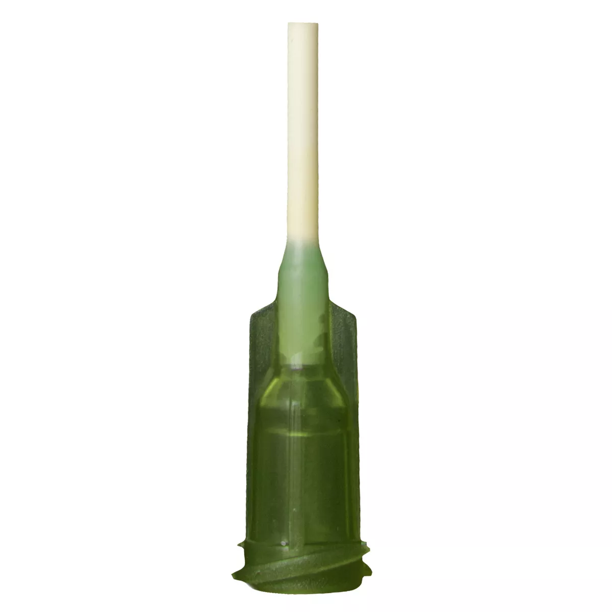 JG14-0.5XPRO Flexible Dispensing Tips 14 Gauge 0.5" Polypropylene Tip ID .061" - Olive - Pack of 50
