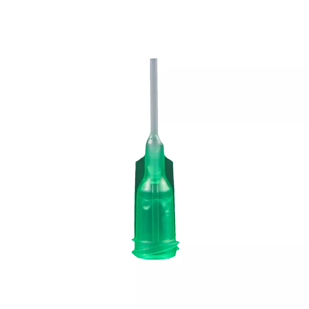 JG18-0.5XPRO Flexible Dispensing Tips 18 Gauge 0.5" Polypropylene Tip ID .033" - Green - Pack of 50