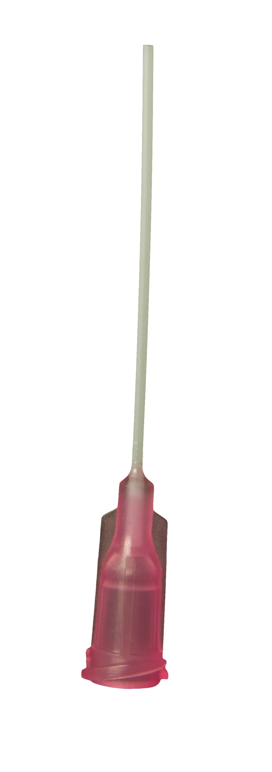 JG20-1.5PRO Flexible Dispensing Tips 20 Gauge 1.5" Polypropylene Tip ID .024" - Pink - Pack of 1000
