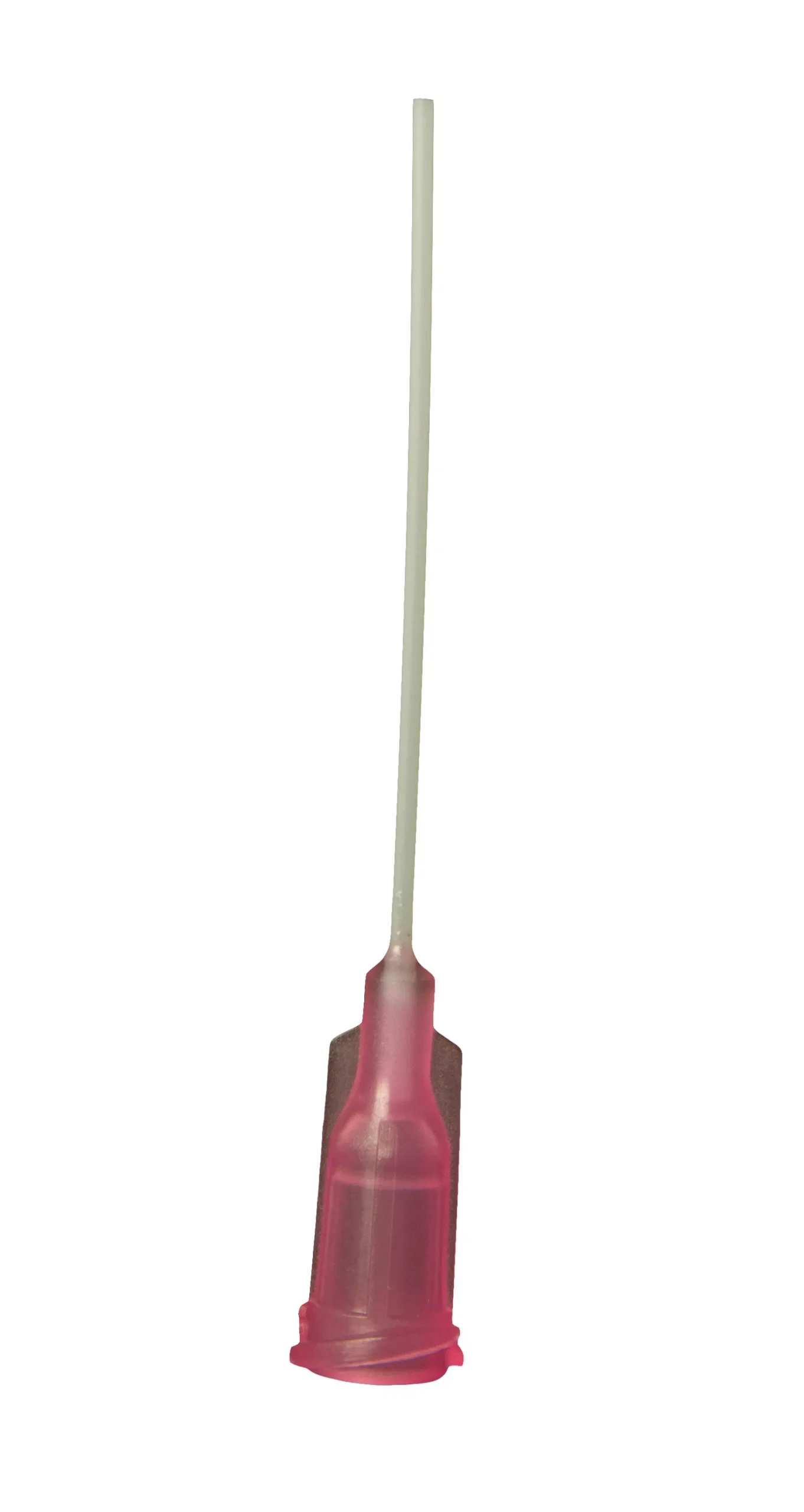 JG20-1.5XPRO Flexible Dispensing Tips 20 Gauge 1.5" Polypropylene Tip ID .024" - Pink - Pack of 50 p