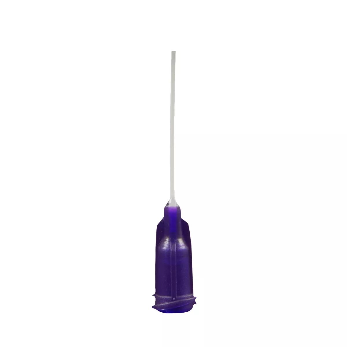 JG21-1.0PRO Flexible Dispensing Tips 21 Gauge 1.0" Polypropylene Tip ID .020" - Purple - Pack of 100
