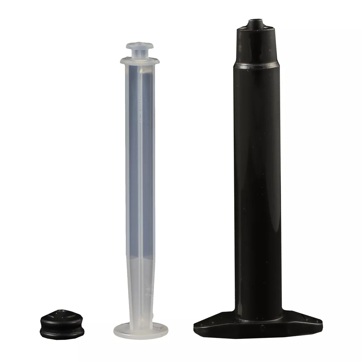 JG3M-50-UVB - 3 cc Unassembled UV Black Manual Syringe - Pack of 50 pcs