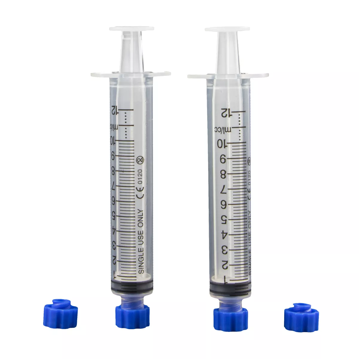 JGTCBLL - Blue Screw-On Tip Cap - Luer Lock - Pack of 1000 pcs