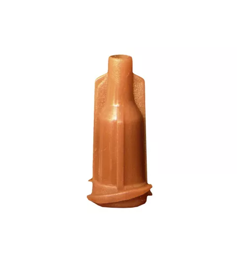 JGTCBRX - Brown Tip Cap - Luer Lock - Pack of 50 pcs
