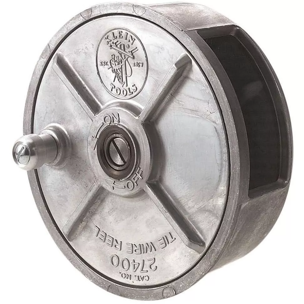 Klein 27400 Tie Wire Reel, Lightweight Aluminum