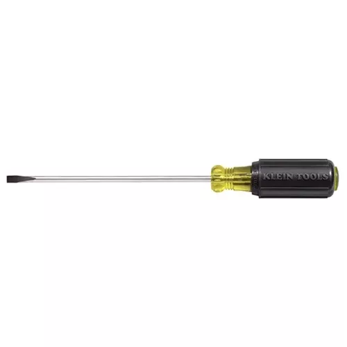 Klein 3/16" Cabinet Tip Screwdriver 6" 601-6