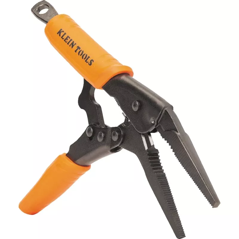 Klein 38612 Long Nose Locking Pliers, 9 in.