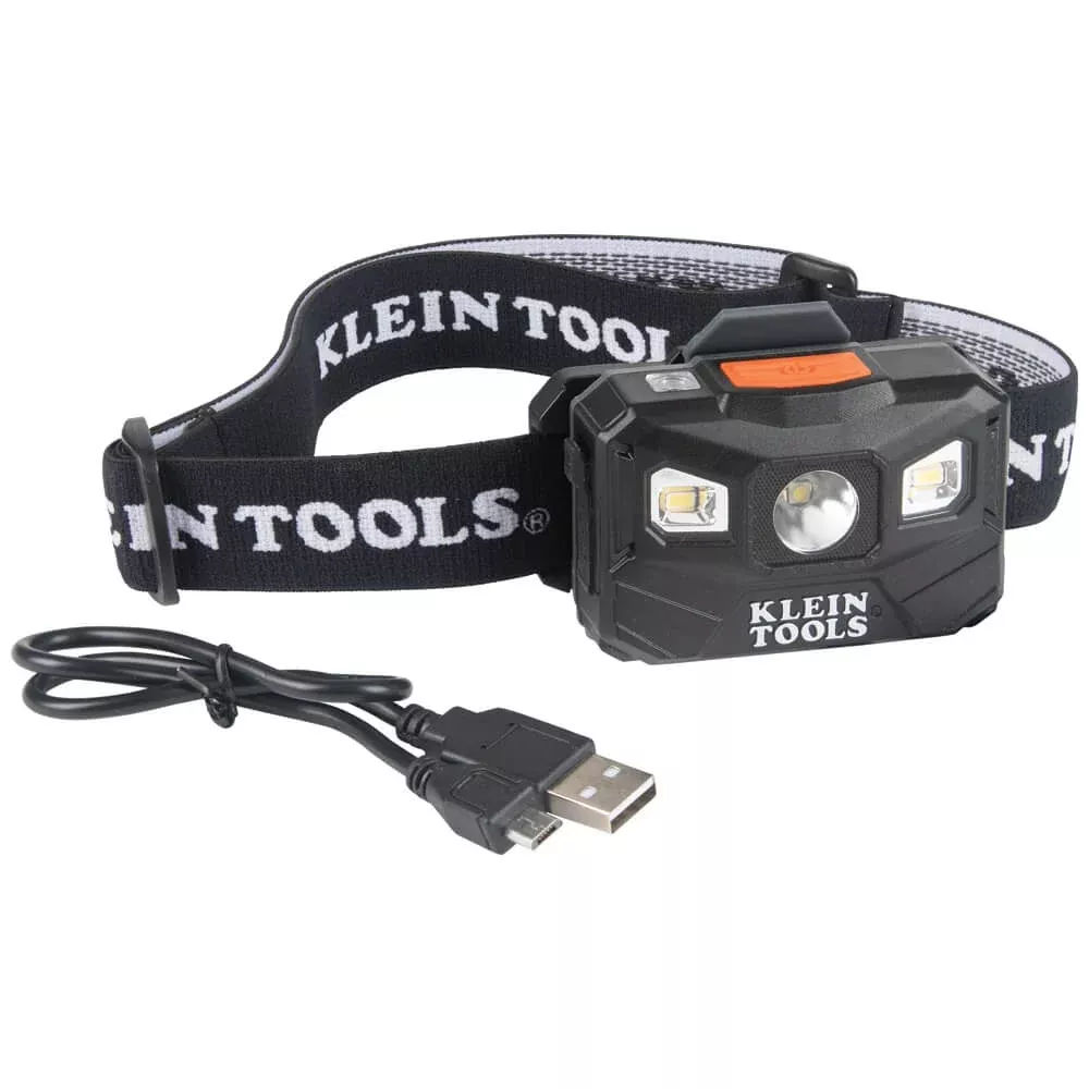 Klein 56048 Rechargeable Headlamp with Strap