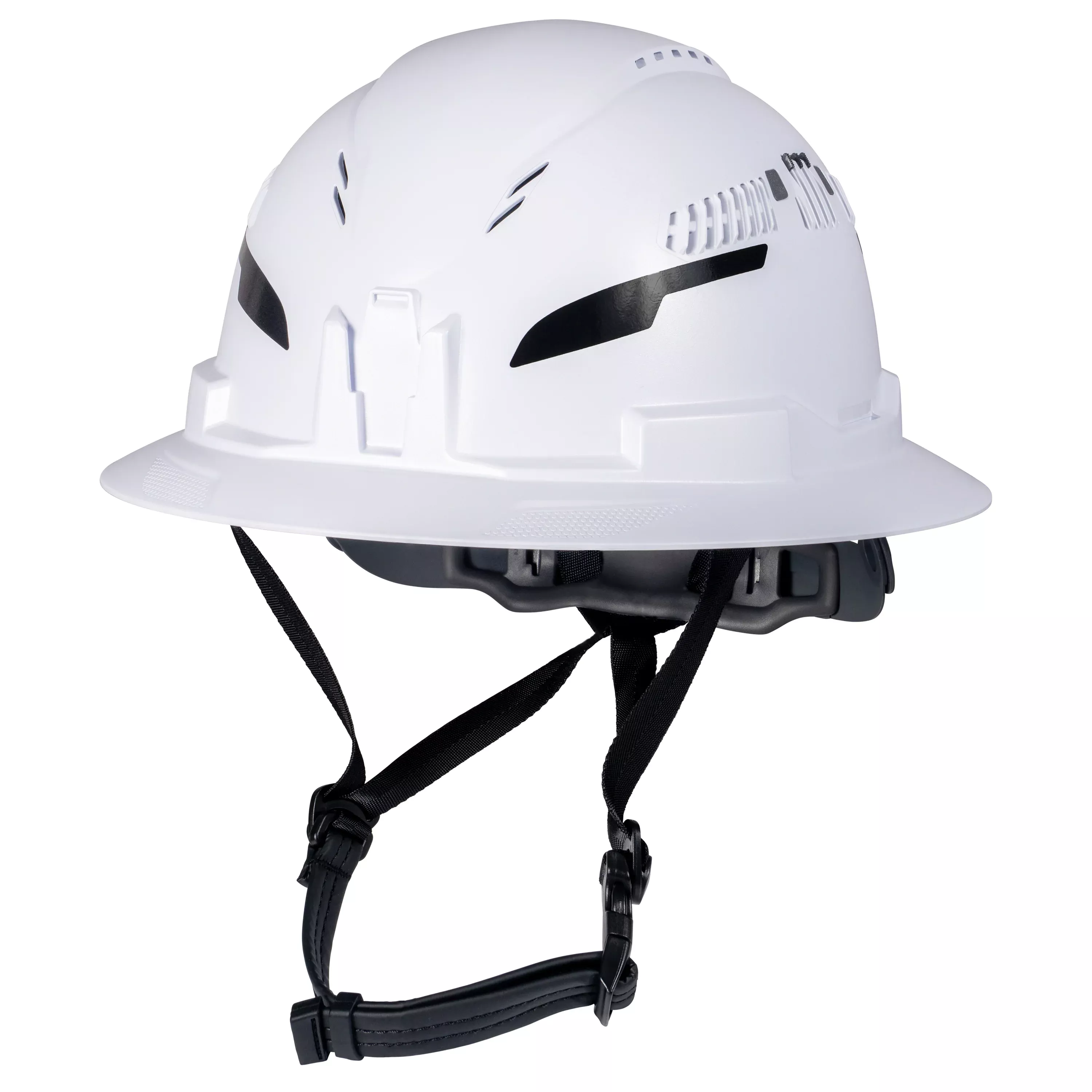Klein 60401T2 Type-2 Hard Hat, Vented Full Brim Style, White