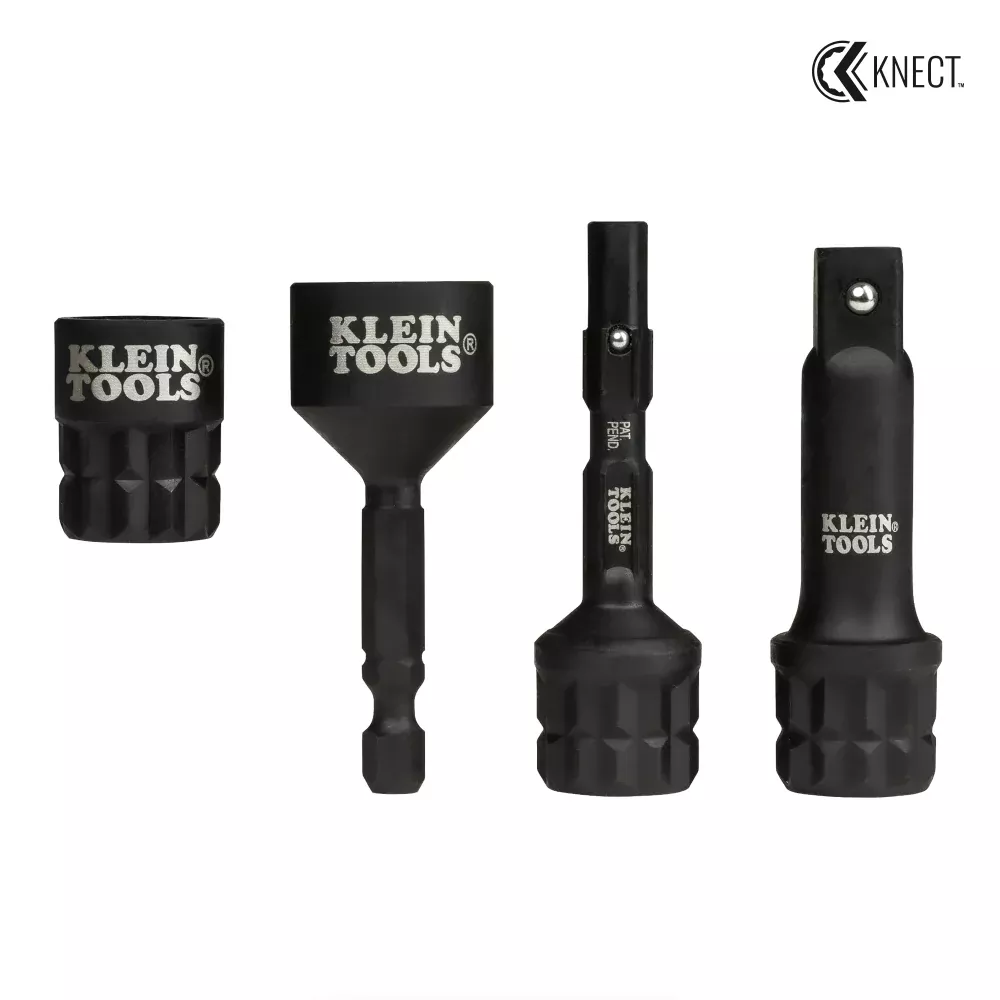 Klein 65KADPM KNECT (M) Impact Socket Adapter Set