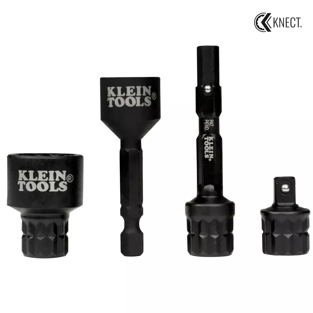 Klein 65KADPS KNECT (S) Impact Socket Adapter Set