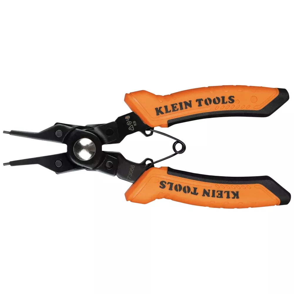 Klein 73066 6-in-1 Interchangeable Snap Ring Pliers