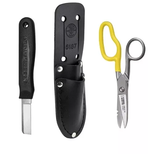 Klein Cable Splicer's Kit with Free-Fall Snip 46039