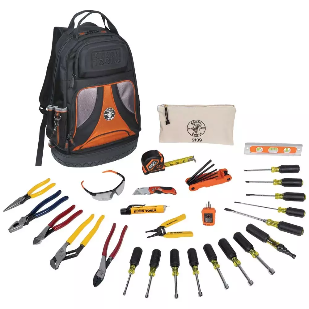 Klein Electrician's Tool Kit, 28-Piece 80028