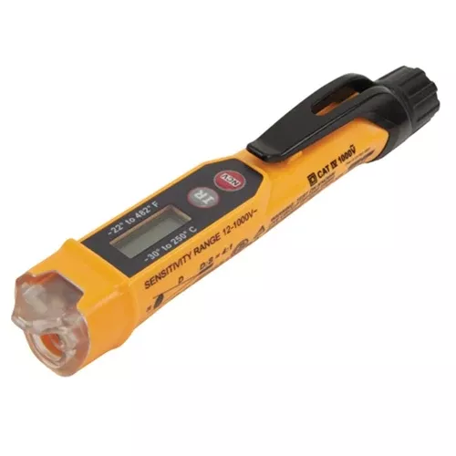 Klein Non-Contact Voltage Tester w/Infrared Thermometer NCVT-4IR