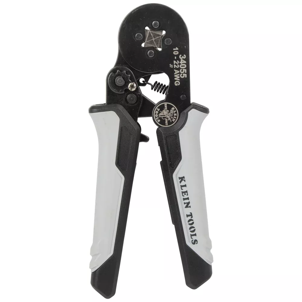 Klein Tools 34055 Ratcheting Ferrule Square Crimper