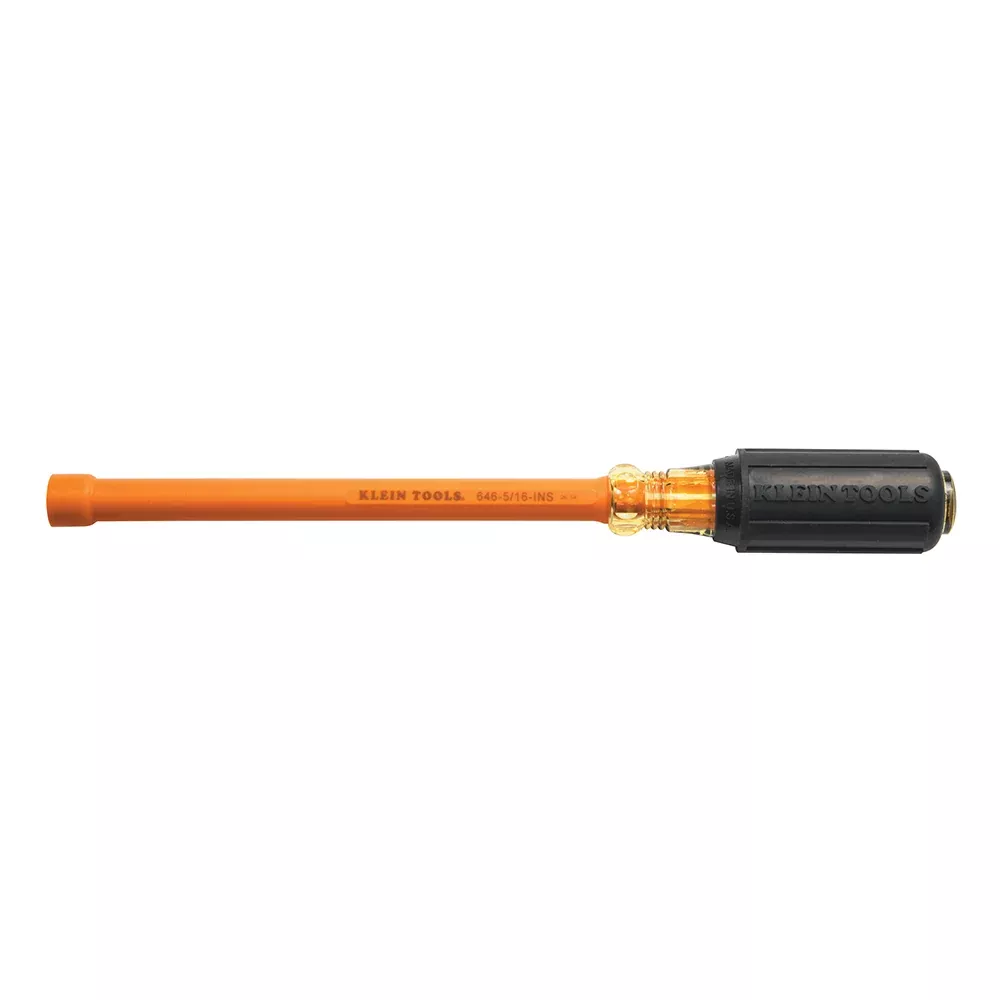 Klein Tools 646516INS Insulated 5/16" - 6" Nut Driver