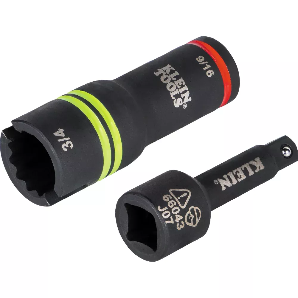 Klein Tools 66044 3-in-1 Flip Impact Socket