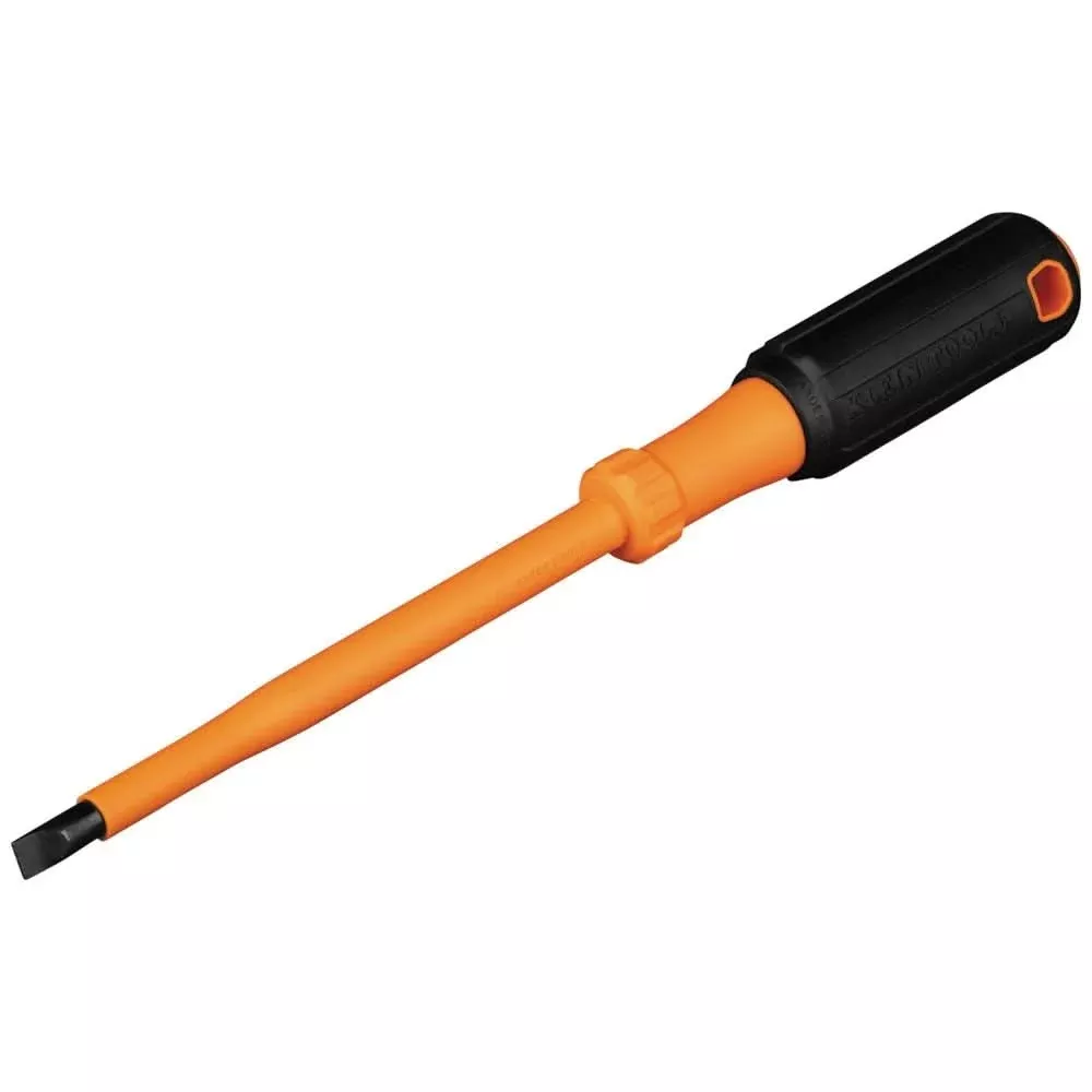 Klein Tools 6866INS Insulated Screwdriver, 5/16-Inch Cabinet Tip, 6-Inch Shank