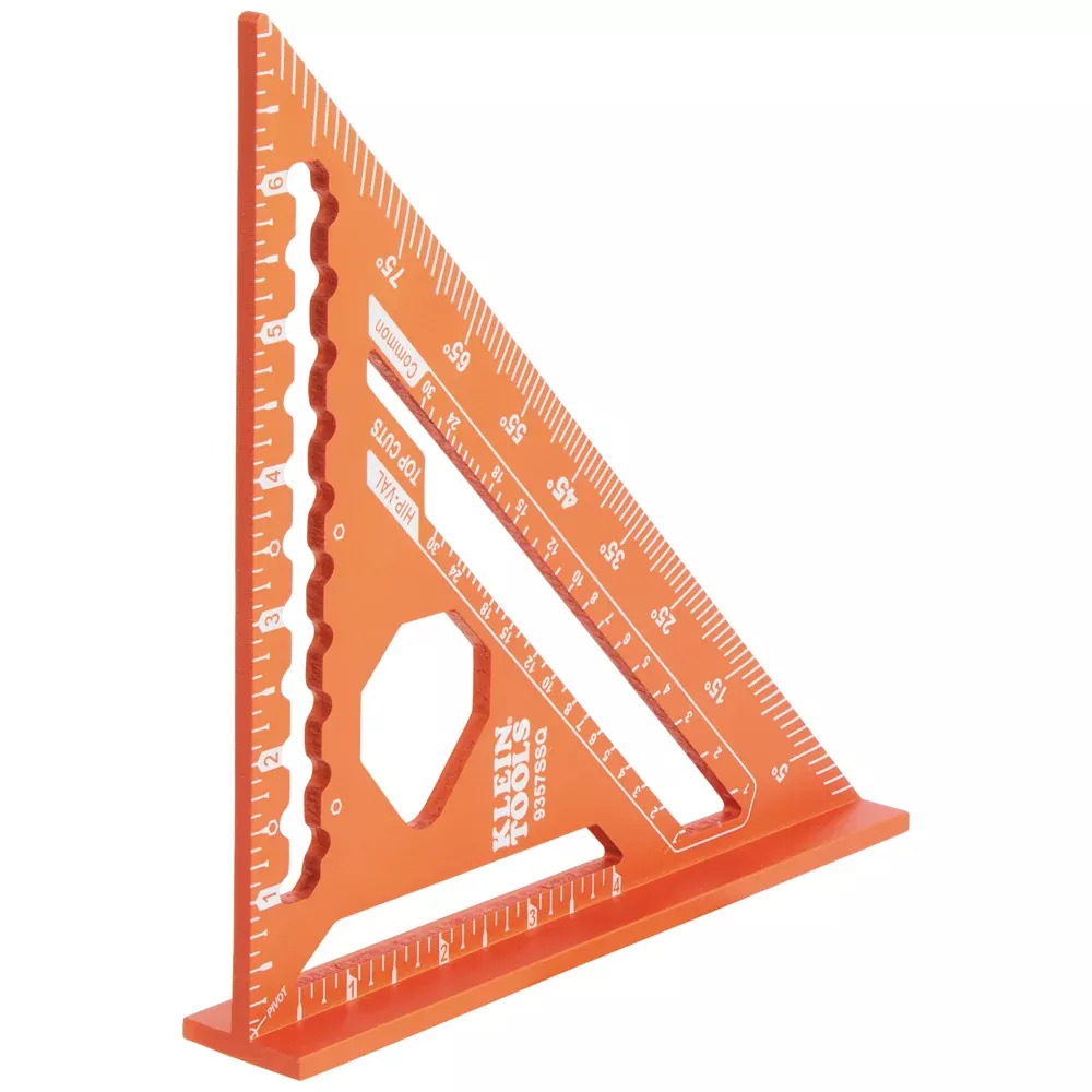 Klein Tools 9357SSQ Rafter Square, 7-Inch
