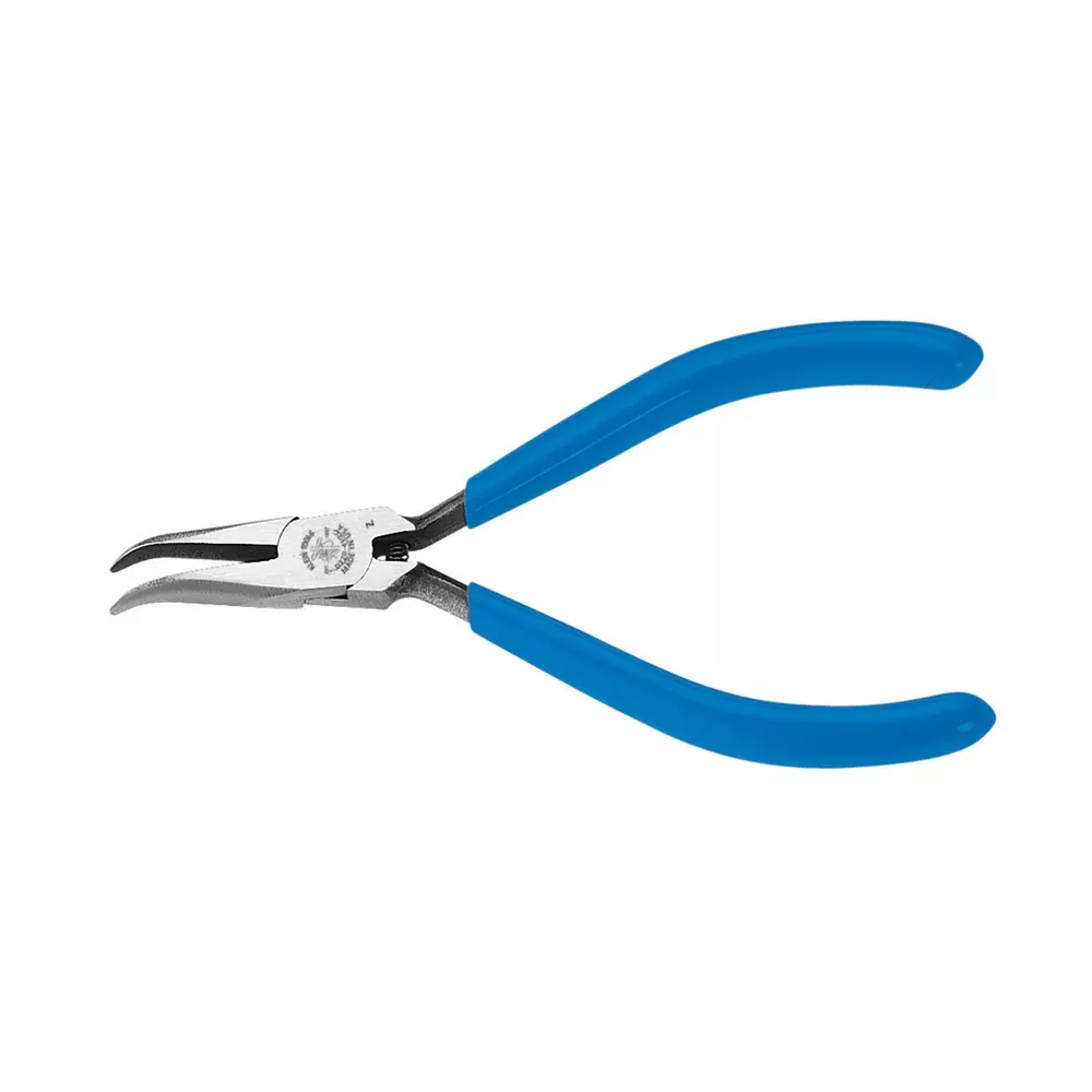 Klein Tools D320-41/2C Midget Curved Chain-Nose Pliers