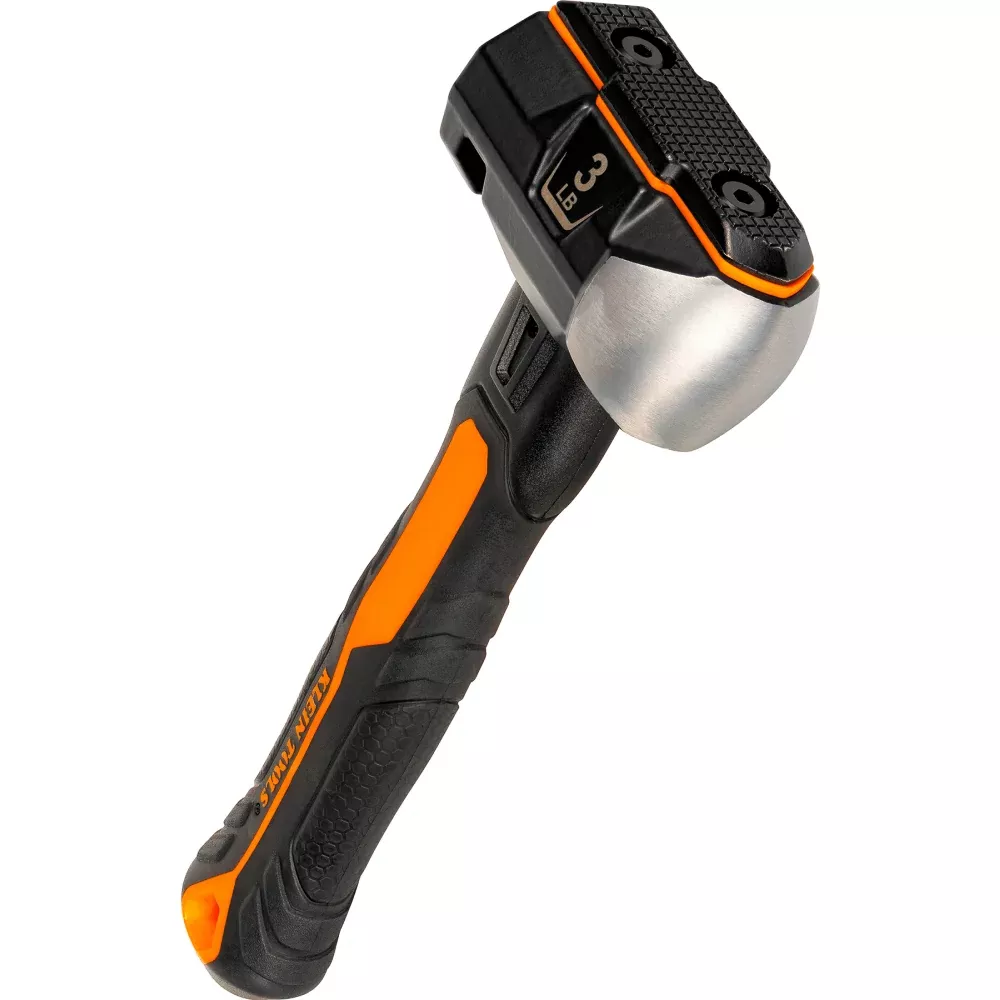 Klein Tools H80603 Fiberglass Wedge Sledgehammer, 3 lb