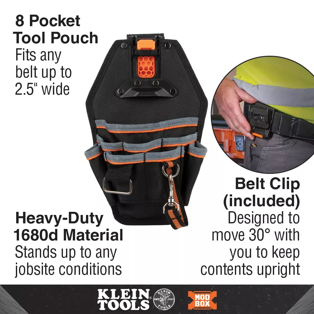 Klein Tools MODbox 8 Pocket Tool Pouch