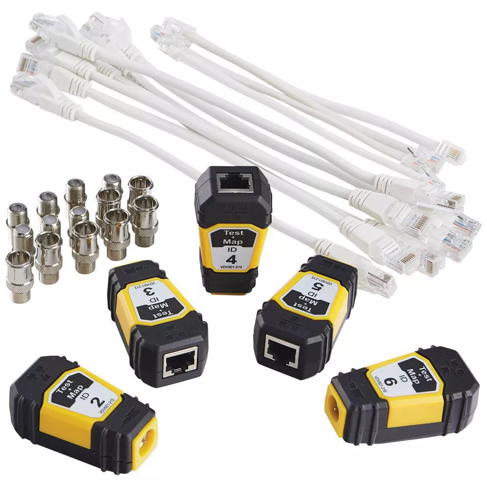 Klein Tools VDV770-850 Test + Map Remotes (#2 - #6) Upgrade Kit for Scout Pro 3 Tester