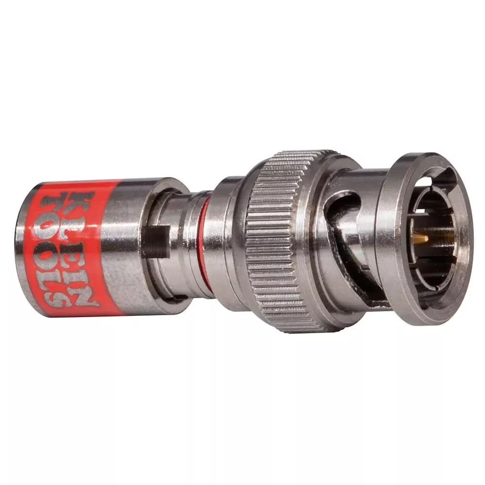 Klein Tools VDV813-616 Universal BNC Compression Connectors RG59 10-Pack