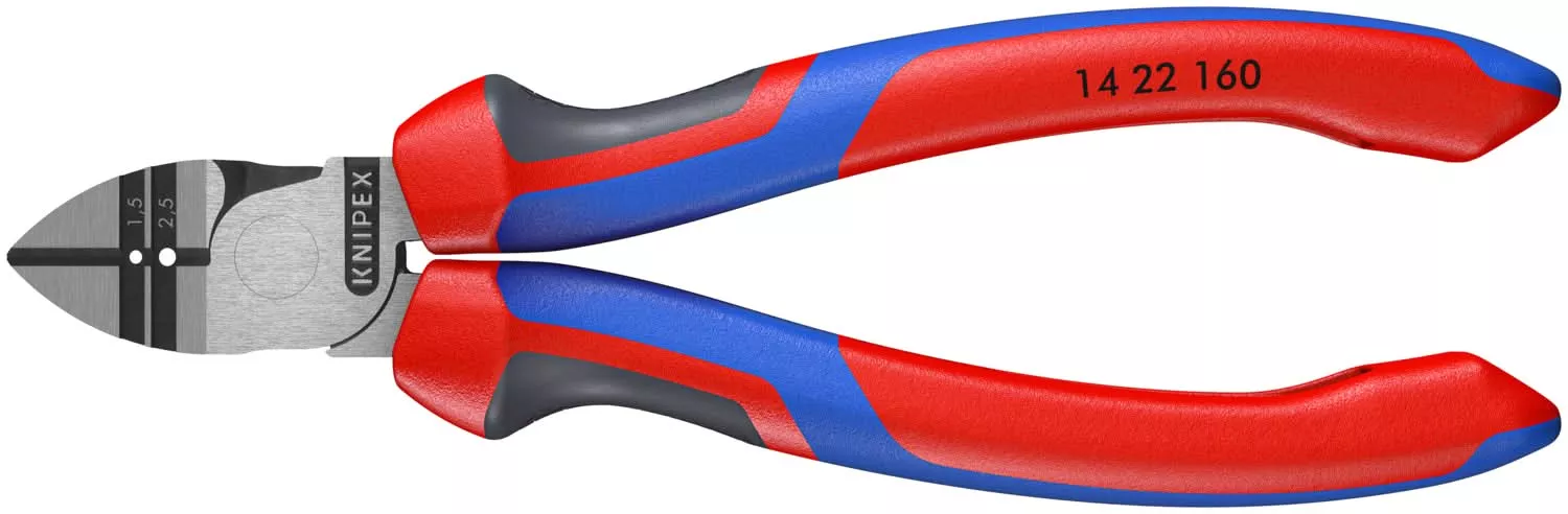 Knipex 14 22 160 Diagonal Cutting Pliers with Stripper