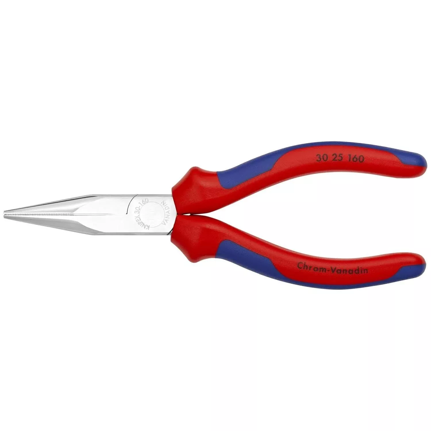 Knipex 30 25 160 Long Nose Pliers-Half Round Tips
