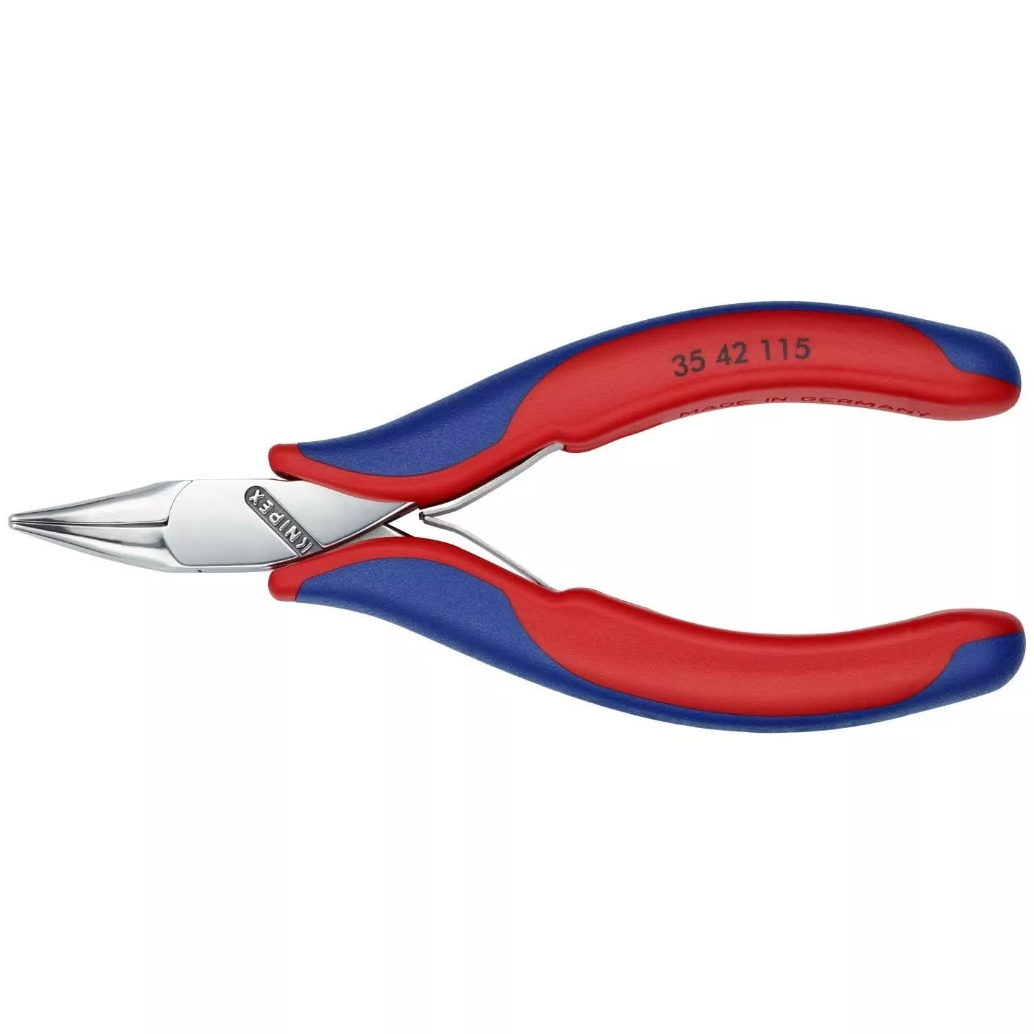 Knipex 35 42 115 Electronics 45° Angled Pliers-Half Round Tips